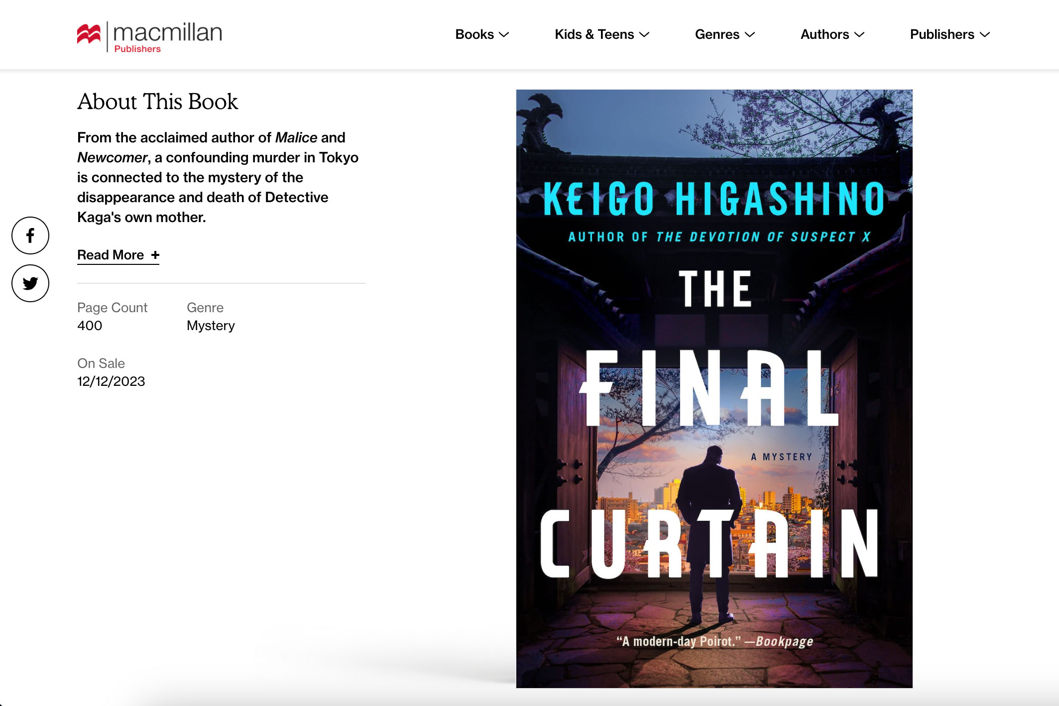Keigo Higashino’s Novel Cover Photo